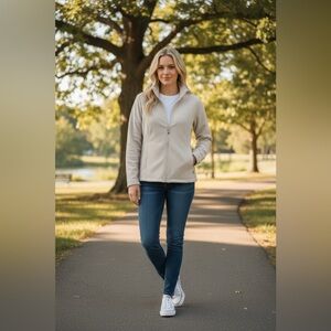 32 Degrees Women's Cream Ski Jacket